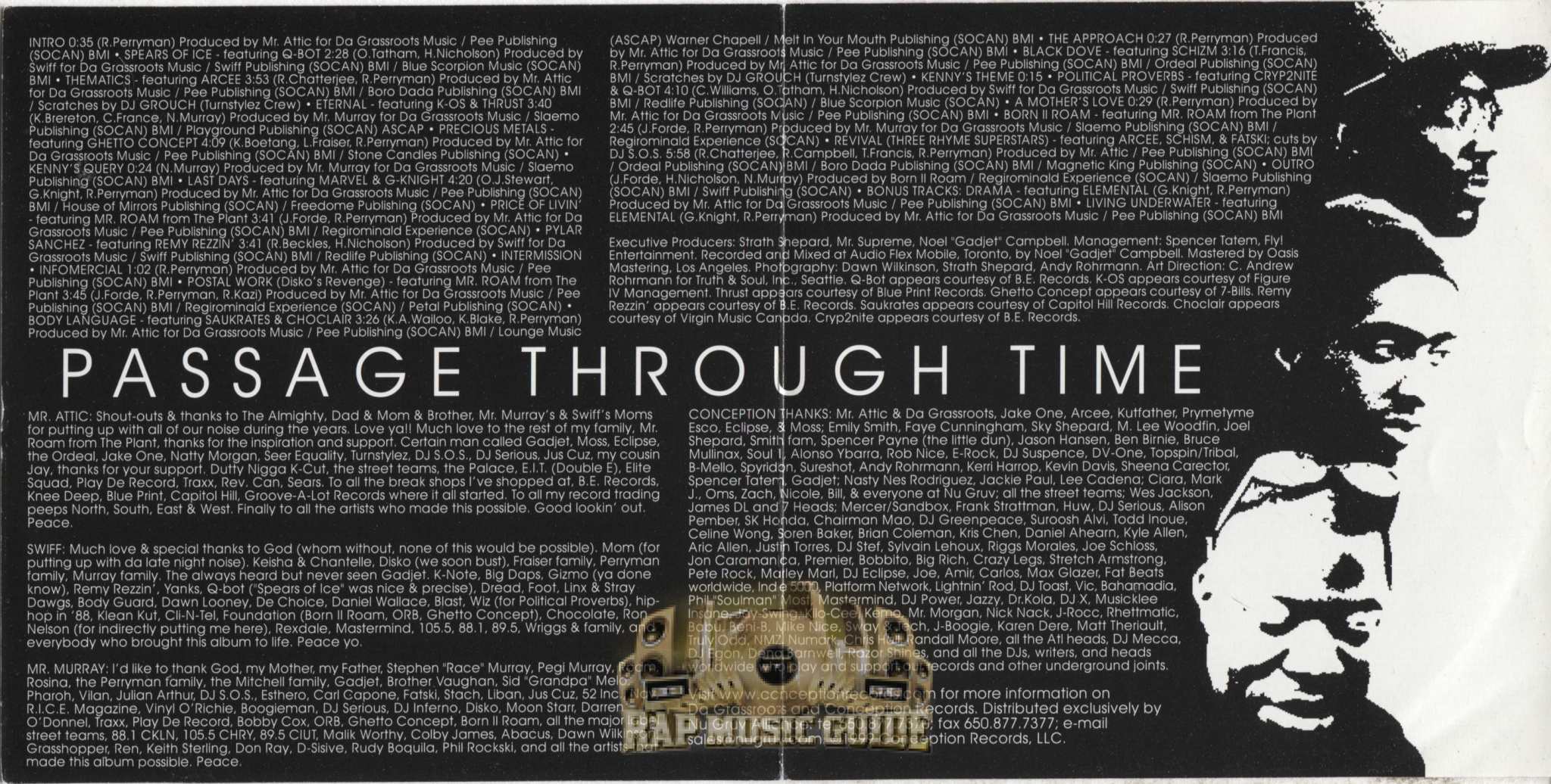 Da Grassroots - Passage Through Time: CD | Rap Music Guide